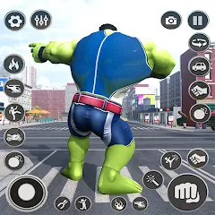 Скачать взлом Black Monster Hero City Battle  [МОД Меню] - стабильная версия apk на Андроид