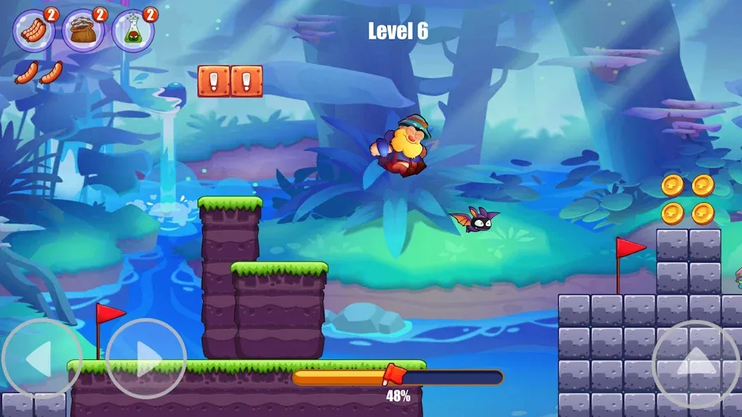 Miner's World: Super Run Game  [МОД Много монет] Screenshot 2