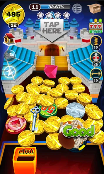 AE Coin Mania : Arcade Fun (Эй Это Мания Монет)  [МОД Бесконечные деньги] Screenshot 3