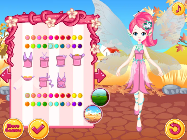 Fairy Dress Up - Girls Games  [МОД Меню] Screenshot 2