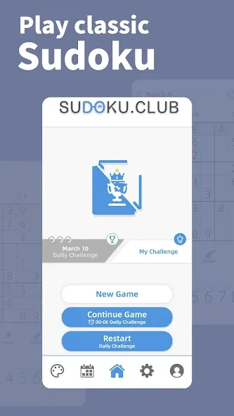 AGED Sudoku (Эйджд Судоку)  [МОД Unlimited Money] Screenshot 1