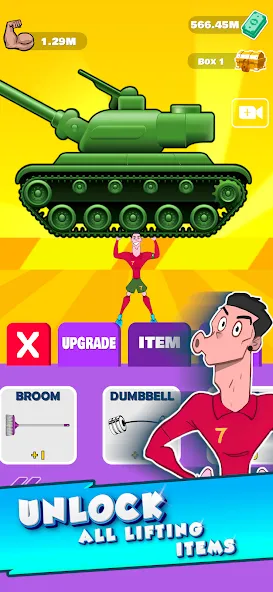 Lifting Ronaldo (Тренировка Роналду)  [МОД Unlocked] Screenshot 3