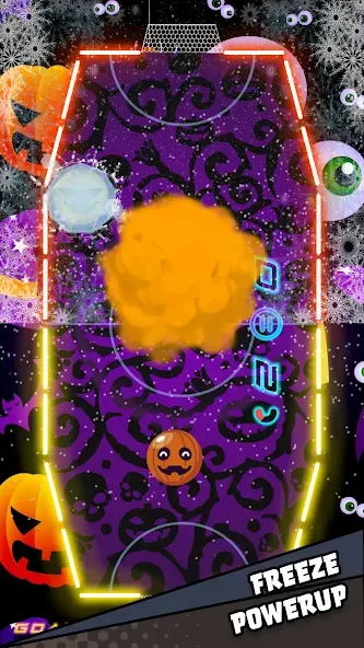 Air Hockey Glow HD Ultimate 2D (Эйр)  [МОД Бесконечные монеты] Screenshot 4