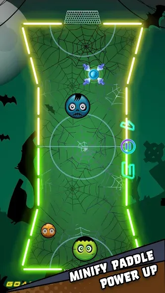 Air Hockey Glow HD Ultimate 2D (Эйр)  [МОД Бесконечные монеты] Screenshot 5