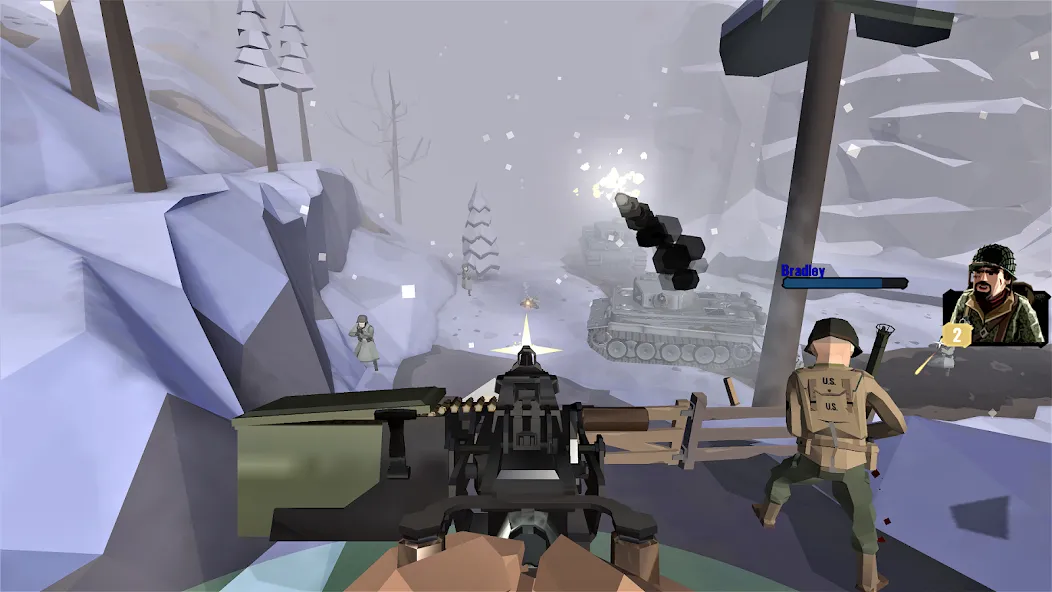 World War Polygon: WW2 shooter (Ворлд Вар Полигон)  [МОД Бесконечные монеты] Screenshot 5