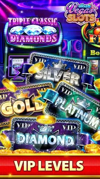 VEGAS Slots by Alisa – Free Fu (Вегас Слоты от Алисы)  [МОД Unlocked] Screenshot 4