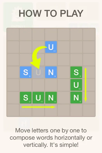 Word Monster Puzzle  [МОД Unlocked] Screenshot 2