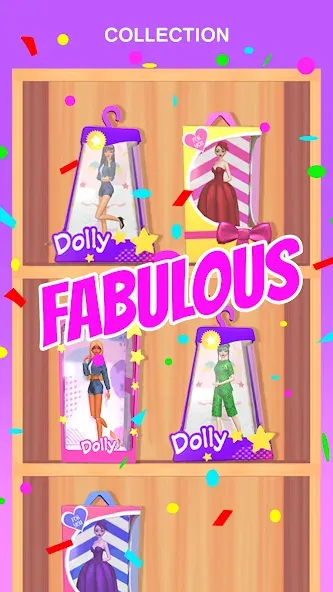 Doll Makeover - DIY 3D Dolly  [МОД Все открыто] Screenshot 5