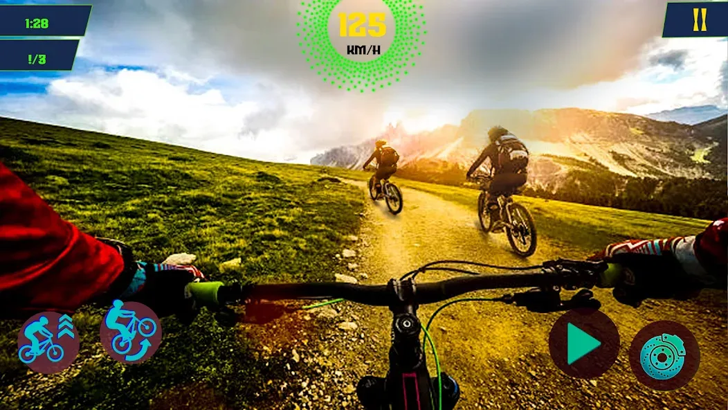 Bmx Games Freestyle Bike Game (бмх)  [МОД Много денег] Screenshot 1