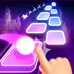 Скачать взлом Tiles Hop: EDM Rush (Тайлс Хоп)  [МОД Unlimited Money] - последняя версия apk на Андроид