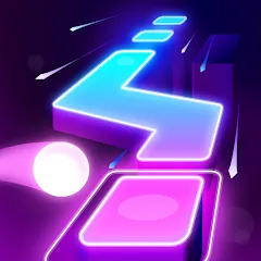 Взломанная Dancing Ballz: Magic Tiles (Дансинг Болз)  [МОД Mega Pack] - полная версия apk на Андроид