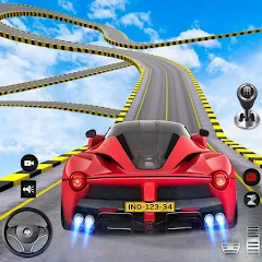 Скачать взломанную GT Car Stunt 3D: Ramp Car Game  [МОД Все открыто] - полная версия apk на Андроид