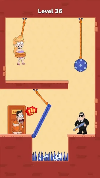 Cut Master: Fun Rope Cut Game (Кат зе Роуп)  [МОД Много денег] Screenshot 1