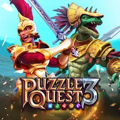 Скачать взломанную Puzzle Quest 3 - Match 3 RPG (Пазл Квест 3)  [МОД Бесконечные деньги] - полная версия apk на Андроид