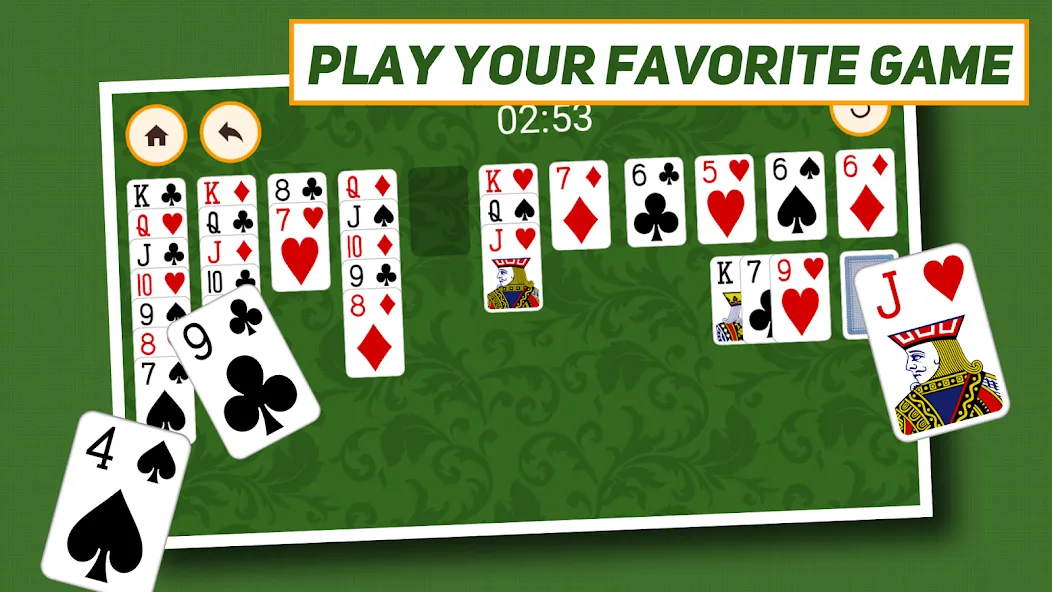 Klondike Solitaire: Classic  [МОД Menu] Screenshot 5