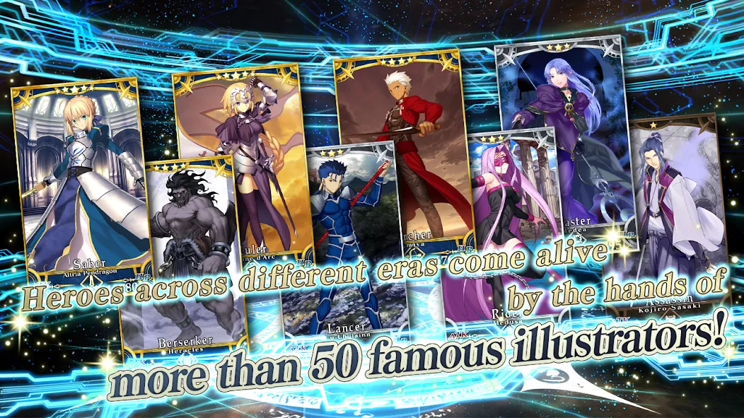 Fate/Grand Order (English)  [МОД Бесконечные монеты] Screenshot 4