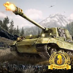 Взломанная Tank Warfare: PvP Battle Game (Танковое сражение)  [МОД Много монет] - полная версия apk на Андроид