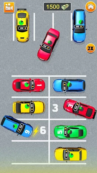 Park Master: Car Parking Jam (Парк Мастер)  [МОД Много денег] Screenshot 2