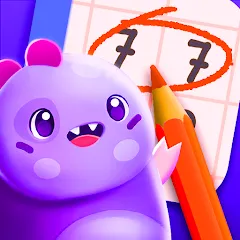 Взломанная Numberzilla: Number Match Game (Намберзилла)  [МОД Много монет] - полная версия apk на Андроид