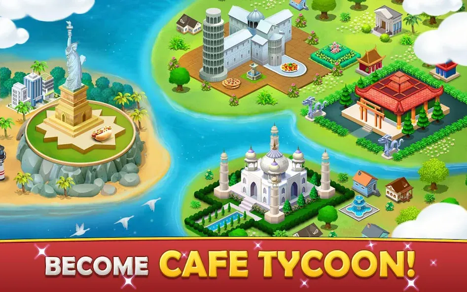 Cafe Tycoon – Cooking & Fun  [МОД Много денег] Screenshot 5