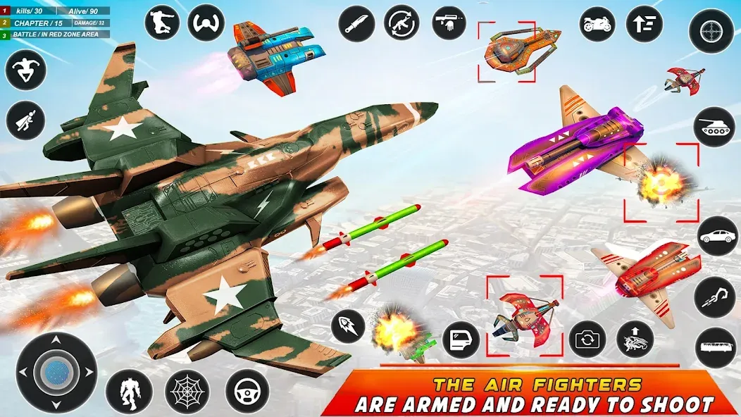 Army Bus Robot Car Game 3d  [МОД Много денег] Screenshot 2