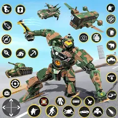 Скачать взломанную Army Bus Robot Car Game 3d  [МОД Много денег] - полная версия apk на Андроид