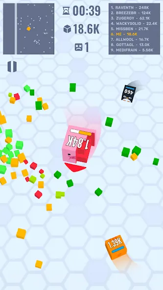 Cube Zone io  [МОД Все открыто] Screenshot 4