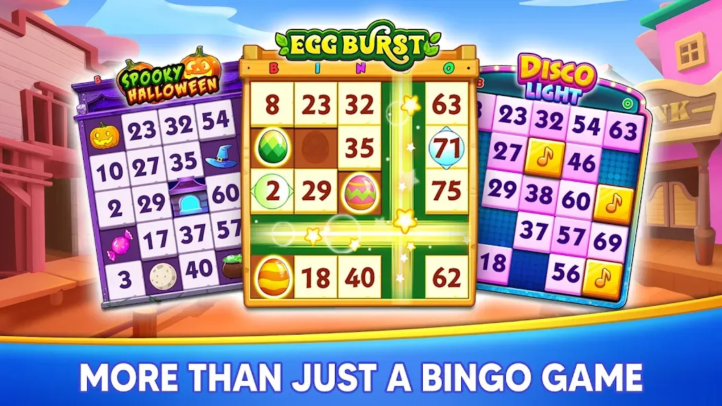 Bingo Holiday: Live Bingo Game  [МОД Unlocked] Screenshot 1