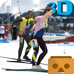 Скачать взломанную Biathlon VR (Биатлон )  [МОД Unlimited Money] - стабильная версия apk на Андроид