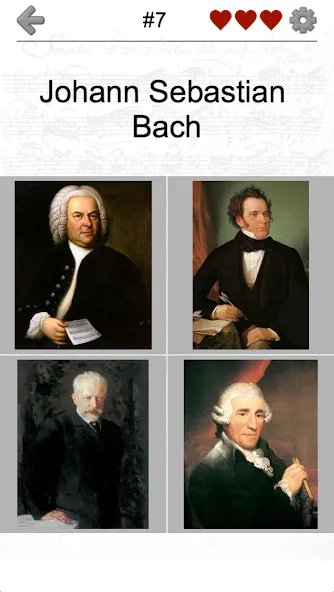 Famous Composers Portrait Quiz  [МОД Mega Pack] Screenshot 2