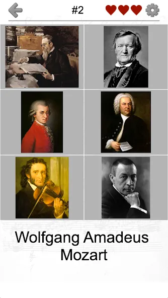 Famous Composers Portrait Quiz  [МОД Mega Pack] Screenshot 4