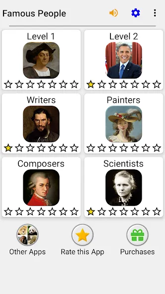 Famous People - History Quiz  [МОД Mega Pack] Screenshot 3