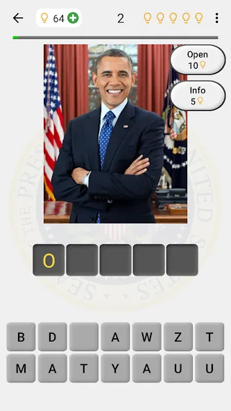 US Presidents and History Quiz  [МОД Много денег] Screenshot 1