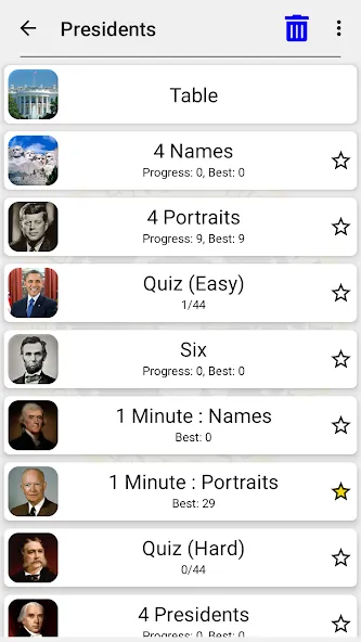 US Presidents and History Quiz  [МОД Много денег] Screenshot 3