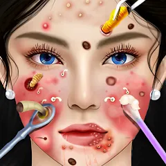 Взломанная ASMR Doctor Game: Makeup Salon (АСМР автономная сенсорная меридиональная реакция)  [МОД Mega Pack] - полная версия apk на Андроид