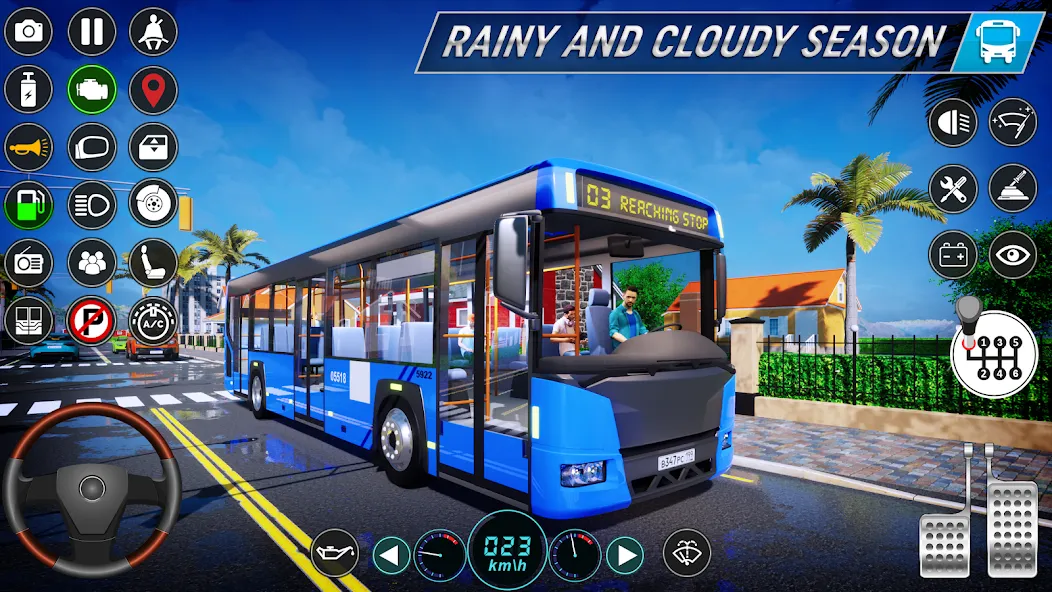 City Bus Simulator: Bus Games (Риал Сити Бас Симулятор Геймс)  [МОД Все открыто] Screenshot 5