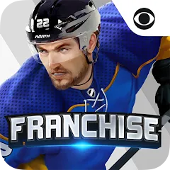 Взломанная Franchise Hockey 2024 (Франшиз Хоккей 2019)  [МОД Бесконечные монеты] - полная версия apk на Андроид