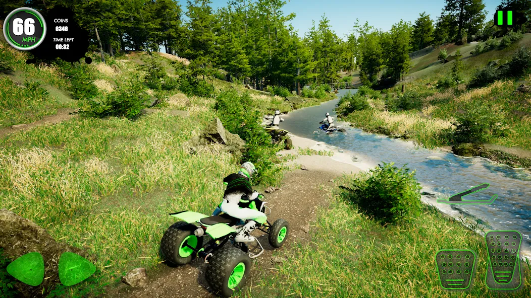 Atv Car Games Bike Offroad 4x4 (ЭиТиВи)  [МОД Unlocked] Screenshot 1