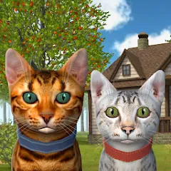 Взломанная Cat Simulator : Kitties Family  [МОД Menu] - последняя версия apk на Андроид