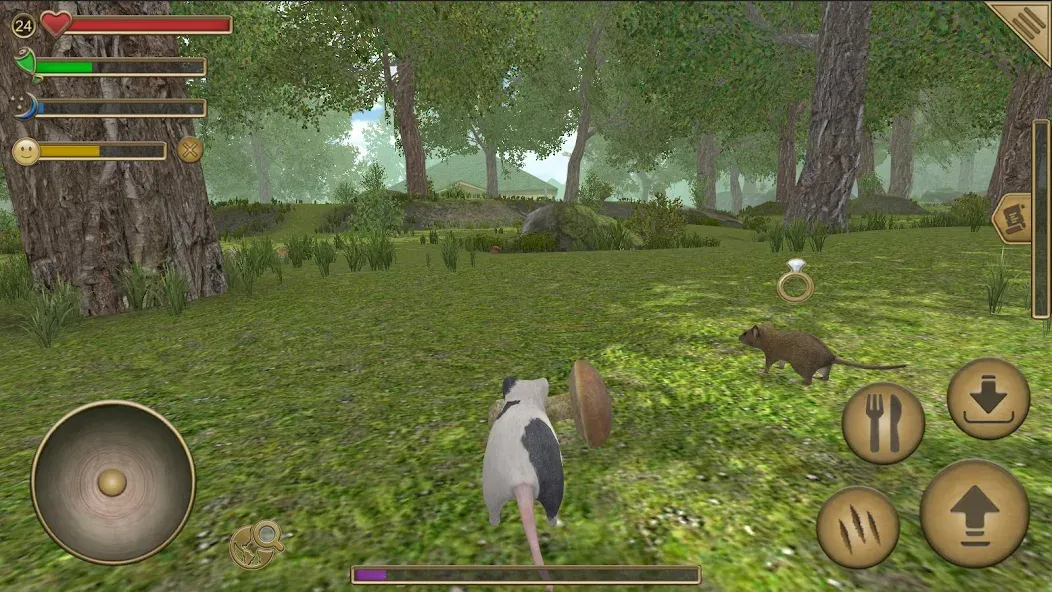 Mouse Simulator :  Forest Home  [МОД Много денег] Screenshot 1