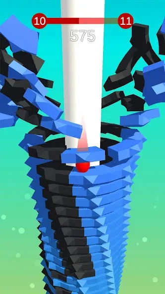 Stack Ball - Crash Platforms (Стэк Болл)  [МОД Много денег] Screenshot 1