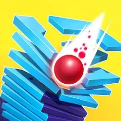 Скачать взлом Stack Ball - Crash Platforms (Стэк Болл)  [МОД Много денег] - стабильная версия apk на Андроид