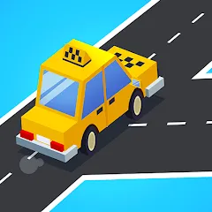 Взломанная Taxi Run: Traffic Driver (Такси Ран)  [МОД Меню] - полная версия apk на Андроид