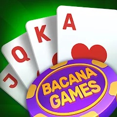 Скачать взломанную Bacana Games: Buraco & Slots (Бакана Геймс)  [МОД Много денег] - последняя версия apk на Андроид