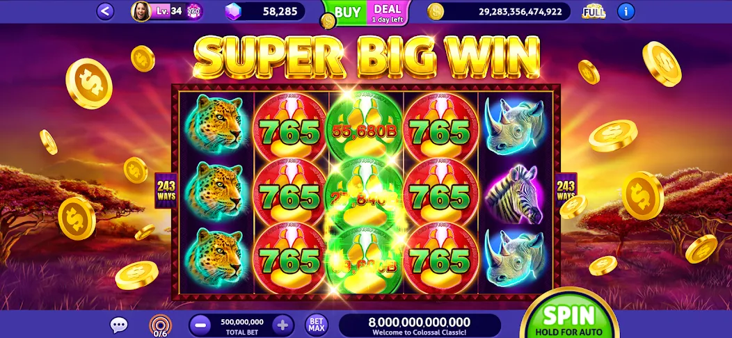 Club Vegas Slots Casino Games (Клуб Вегас)  [МОД Unlimited Money] Screenshot 2