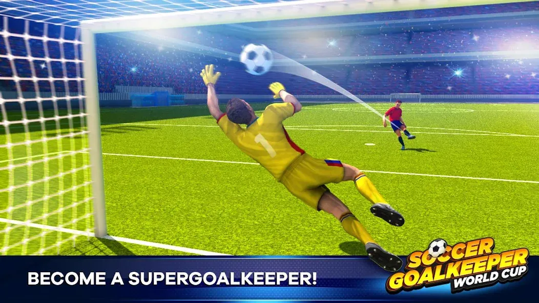 Soccer Goalkeeper Games 2024  [МОД Много монет] Screenshot 1