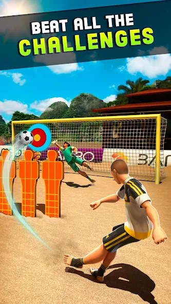 Shoot Goal - Beach Soccer Game (Шут)  [МОД Бесконечные деньги] Screenshot 1