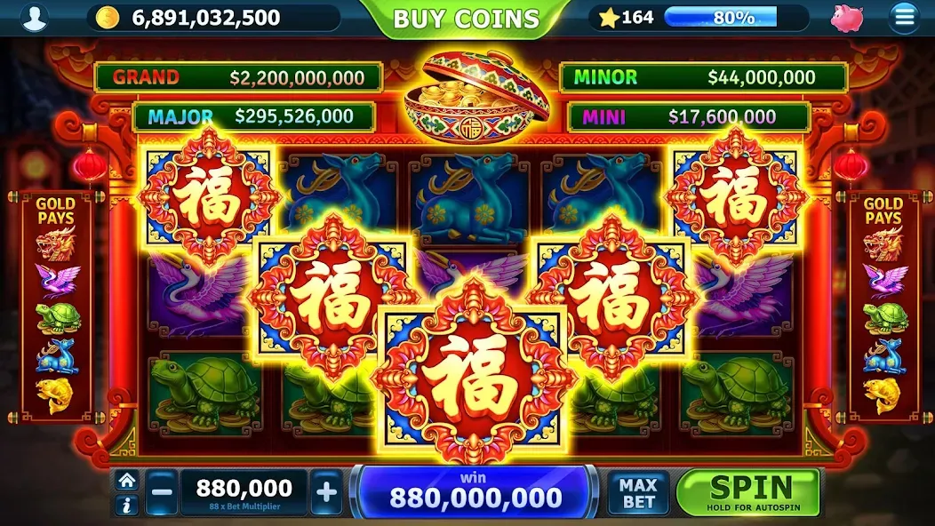 Slots of Vegas (Слоты Вегаса)  [МОД Unlimited Money] Screenshot 1