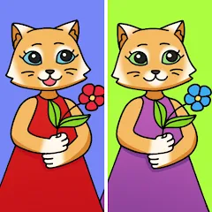 Взлом Find Differences: Cute Cats  [МОД Menu] - стабильная версия apk на Андроид