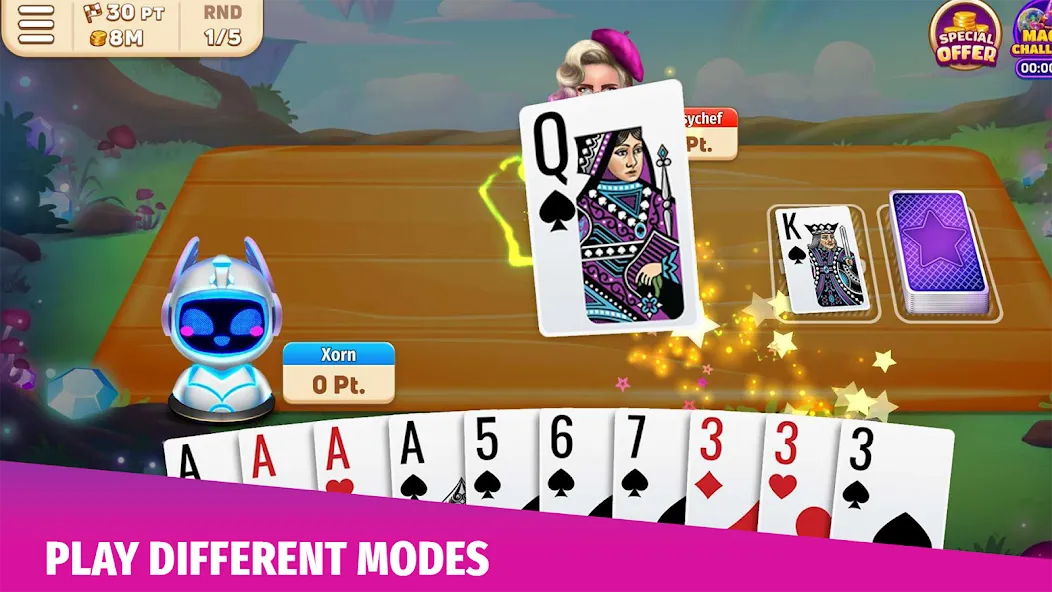 Gin Rummy Stars - Card Game (Джин Рамми Старс)  [МОД Бесконечные деньги] Screenshot 2